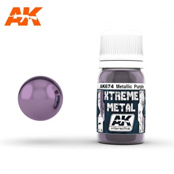 AK INTERACTIVE XTREME METAL METALLIC PURPLE 30ML AK674